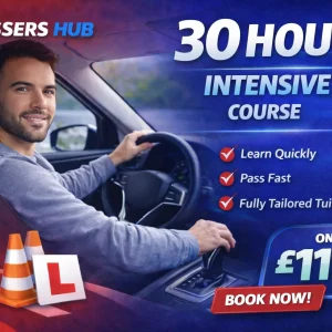 30 hour intensive driving course with DVSA approved instructors at Passers Hub Driving School