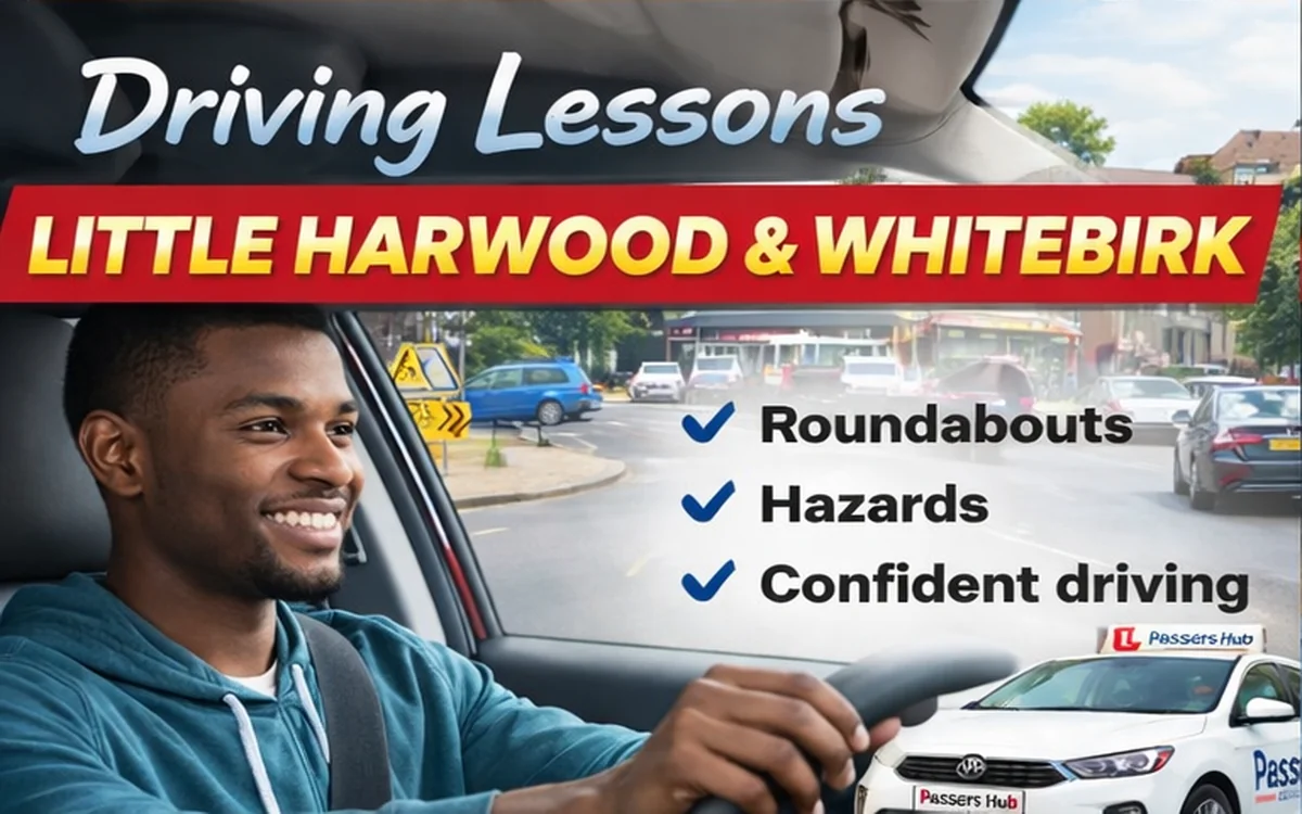 Driving lessons in Little Harwood and Whitebirk, Blackburn with Passers Hub Driving School