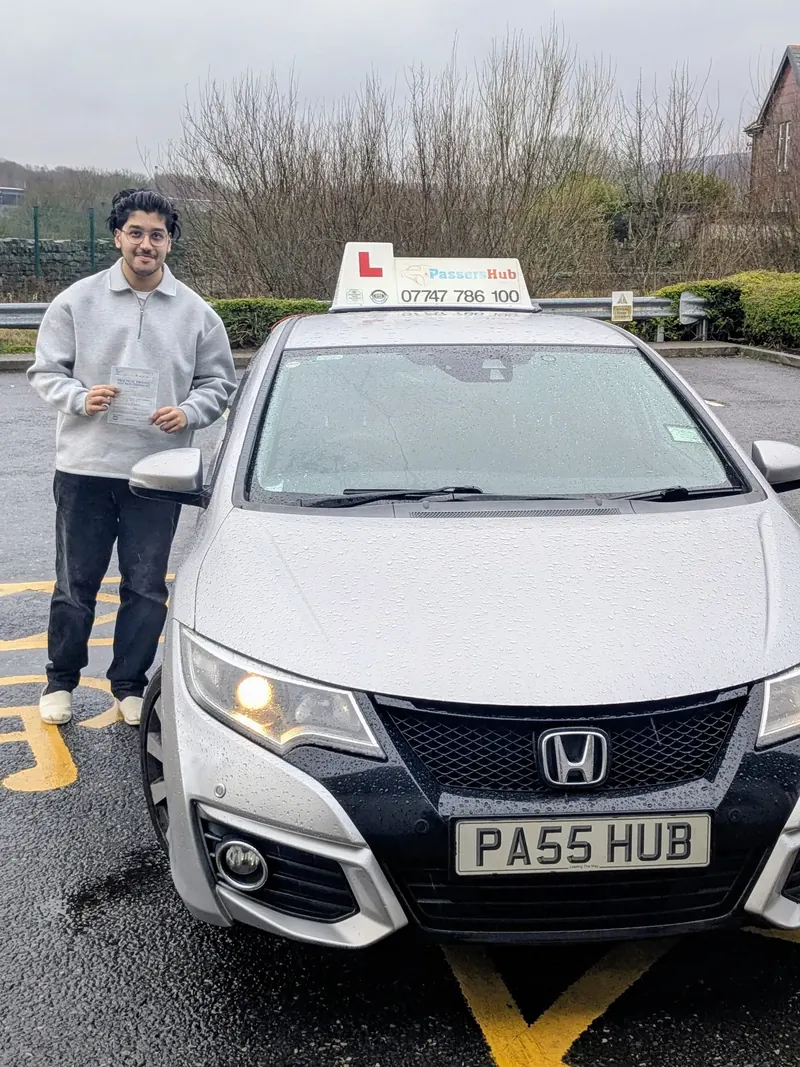 Genuine Passers Hub tuition car and learner